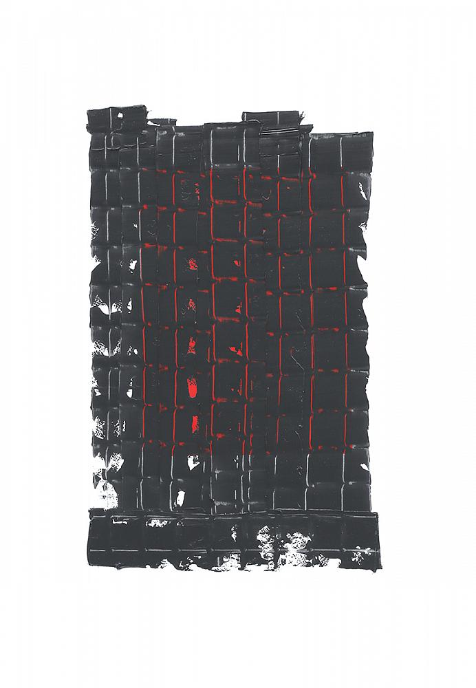 O.T. | 2022 | Acryl Hybridpoplymer Papier | 100x70cm